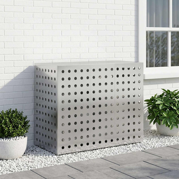 Ilmastointilaitteen suoja Hopea 110 x 50 x 80 cm
