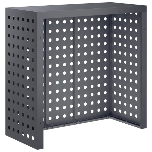 Ilmastointilaitteen suoja Antrasiitti 110 x 50 x 105 cm Teräs