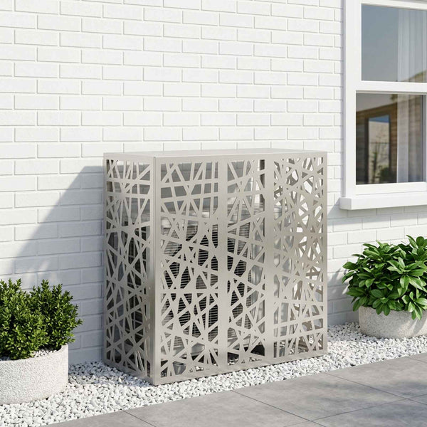 Ilmastointilaitteen suoja Hopea 110 x 50 x 105 cm