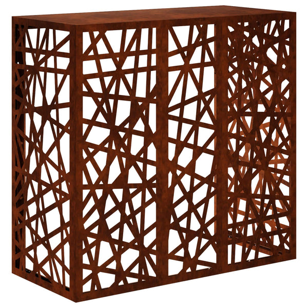 Ilmastointilaitteen suoja Ruosteinen 110 x 50 x 105 cm