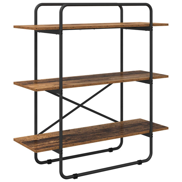 Kirjahylly 3 tasoa 100 x 35 x 105 cm PB Tammipuu