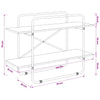 Kirjahylly 2 tasoa 100 x 35 x 70 cm PB Harmaa Sonoma