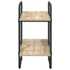 Kirjahylly 2 tasoa 80 x 35 x 70 cm PB Sonoma-tammi