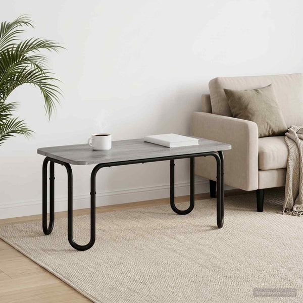 Sohvapöytä Harmaa Sonoma 100 x 50 x 45 cm Tekninen puu