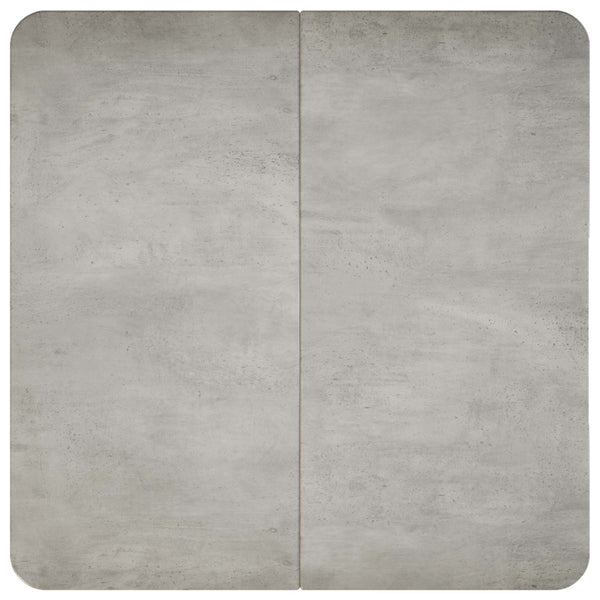 Sohvapöytä Betoninharmaa 100 x 100 x 45 cm Tekninen puu