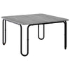 Sohvapöytä Harmaa Sonoma 100 x 100 x 45 cm Tekninen puu