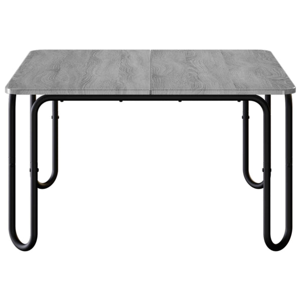 Sohvapöytä Harmaa Sonoma 100 x 100 x 45 cm Tekninen puu
