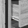 Yöpöytäkaappi 2 kpl Harmaa Sonoma 35 x 36,5 x 61 cm