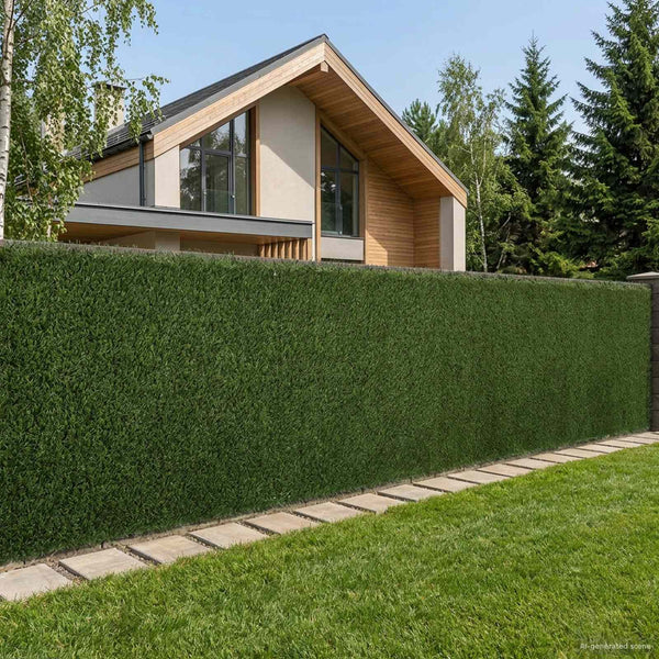 Tekokuituaita Vaalean vihreä 1 x 4 m PVC ja teräs