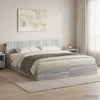 Sänkykehys varastolla Harmaa Sonoma 6FT Super King Size