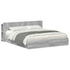 Sänkykehys varastolla Harmaa Sonoma 6FT Super King Size