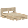 Sänkykehys varastolla Sonoma-tammi 5FT King Size Tekninen puu