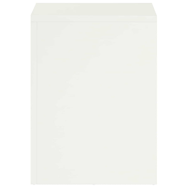 Kasviteline 2 pcs valkoinen 30 x 30 x 40 cm Teräs