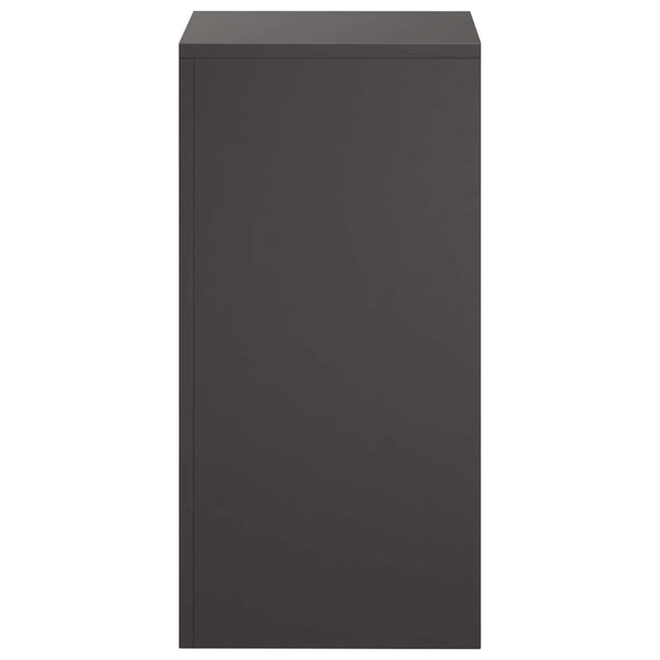 Kasviteline 2 pcs Musta 30 x 30 x 60 cm Teräs