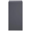 Kasviteline 2 pcs Antrasiitti 30 x 30 x 60 cm Galvanoitu teräs