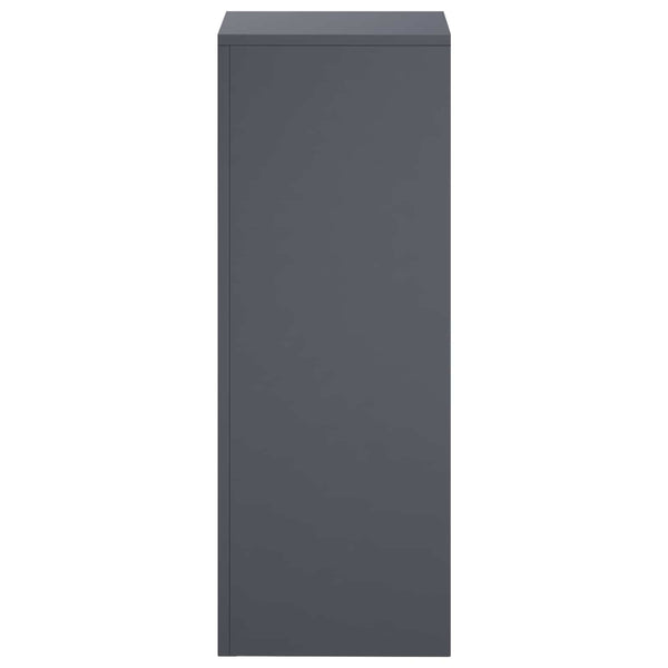 Kasviteline 2 pcs Antrasiitti 30 x 30 x 80 cm Galvanoitu teräs