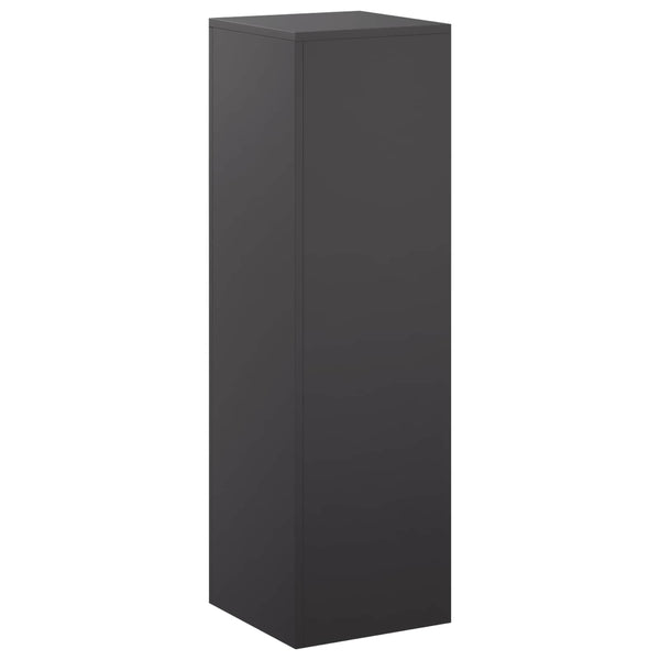 Kasviteline Musta 30 x 30 x 100 cm Teräs
