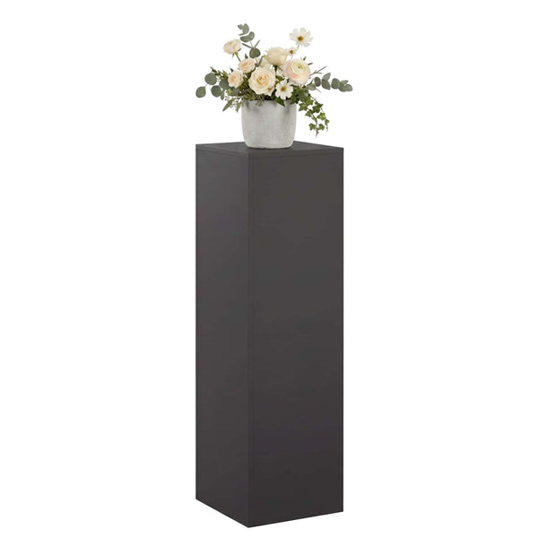Kasviteline Musta 30 x 30 x 100 cm Teräs