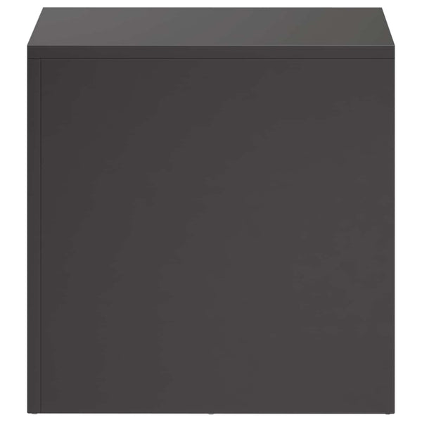 Kasviteline Musta 40 x 40 x 40 cm Teräs