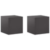 Kasviteline 2 pcs Musta 40 x 40 x 40 cm Teräs
