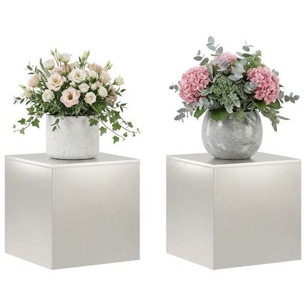 Kasviteline 2 pcs Hopea 40 x 40 x 40 cm Teräs