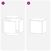 Kasviteline 2 pcs Ruosteinen 40 x 40 x 40 cm Säänkestävä teräs