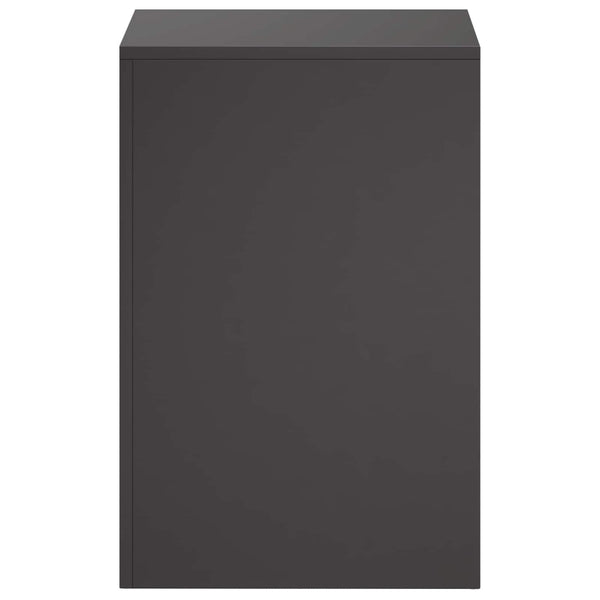 Kasviteline Musta 40 x 40 x 60 cm Teräs
