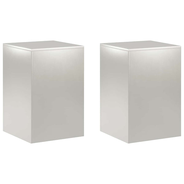 Kasviteline 2 pcs Hopea 40 x 40 x 60 cm Teräs