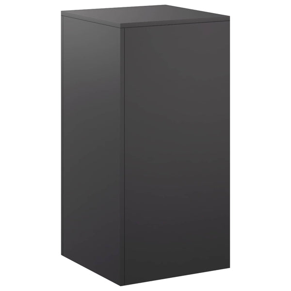Kasviteline Musta 40 x 40 x 80 cm Teräs