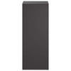 Kasviteline 2 pcs Musta 40 x 40 x 100 cm Teräs