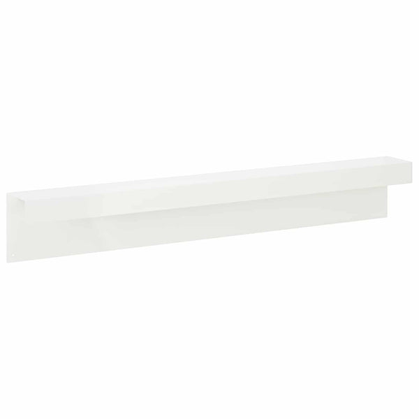 Puutarhan reunusprofiili 2 kpl 100 x 10 x 15 cm Teräs valkoinen
