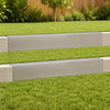 Puutarhan reunusprofiili 2 kpl 100 x 10 x 15 cm