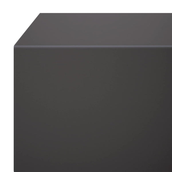 Puutarhan reunusprofiili 10 kpl 100 x 20 x 5 cm Teräs Musta