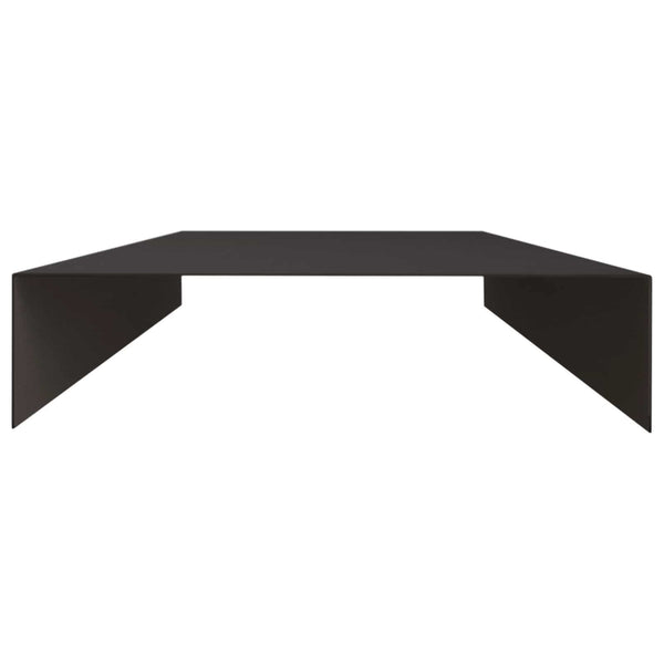 Puutarhan reunusprofiili 10 kpl 100 x 20 x 5 cm Teräs Musta