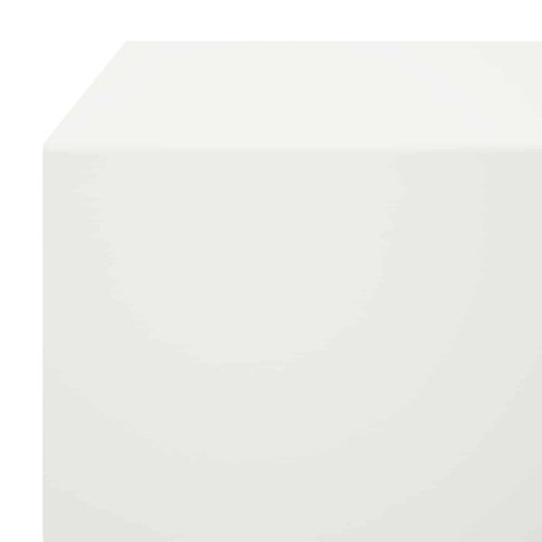Puutarhan reunusprofiili 10 kpl 100 x 20 x 5 cm Teräs valkoinen