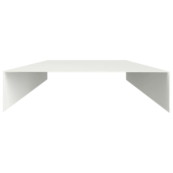 Puutarhan reunusprofiili 10 kpl 100 x 20 x 5 cm Teräs valkoinen