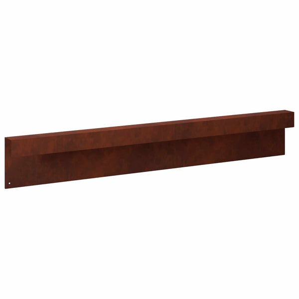 Puutarhan reunusprofiili 2 kpl 100 x 5 x 15 cm