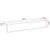Puutarhan reunusprofiili 10 kpl 100 x 20 x 15 cm Teräs