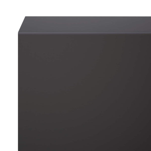 Puutarhan reunusprofiili 20 kpl 100 x 5 x 5 cm Teräs Musta