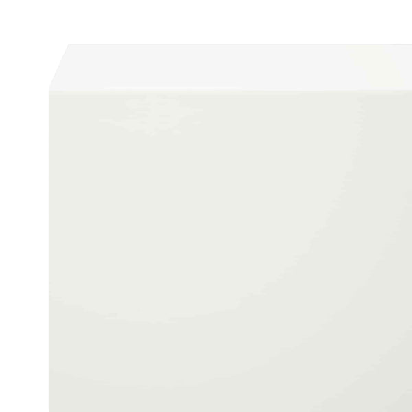Puutarhan reunusprofiili 20 kpl 100 x 5 x 5 cm Teräs valkoinen