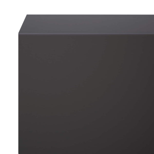 Puutarhan reunusprofiili 20 kpl 100 x 6 x 5 cm Teräs Musta