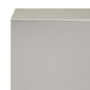 Puutarhan reunusprofiili 2 kpl 100 x 6 x 5 cm Ruostumaton teräs