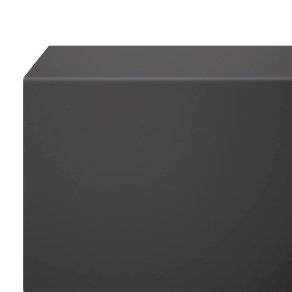 Puutarhan reunusprofiili 10 kpl 100 x 10 x 5 cm Teräs Musta