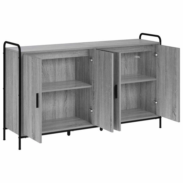 Sivupöytä Harmaa Sonoma 97 x 33 x 81 cm Tekninen puu