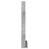 CD-kaappi 2 kpl Betoninharmaa 33 x 23,5 x 175 cm Tekninen puu