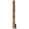 CD-kaappi 2 kpl Vanha puu 33 x 23,5 x 175 cm Tekninen puu