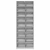 CD-kaappi Harmaa Sonoma 65 x 23,5 x 175 cm Tekninen puu
