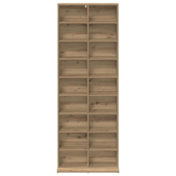 CD-kaappi Artisaanitammi 65 x 23,5 x 175 cm Tekninen puu