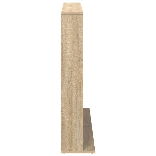 CD-kaappi 2 kpl Sonoma-tammi 65 x 23,5 x 97,5 cm Tekninen puu