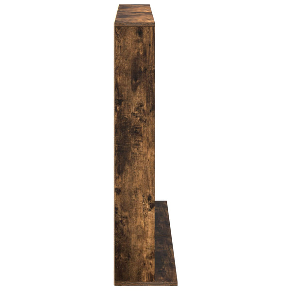 CD-kaappi 2 kpl Savutammi 65 x 23,5 x 97,5 cm Tekninen puu